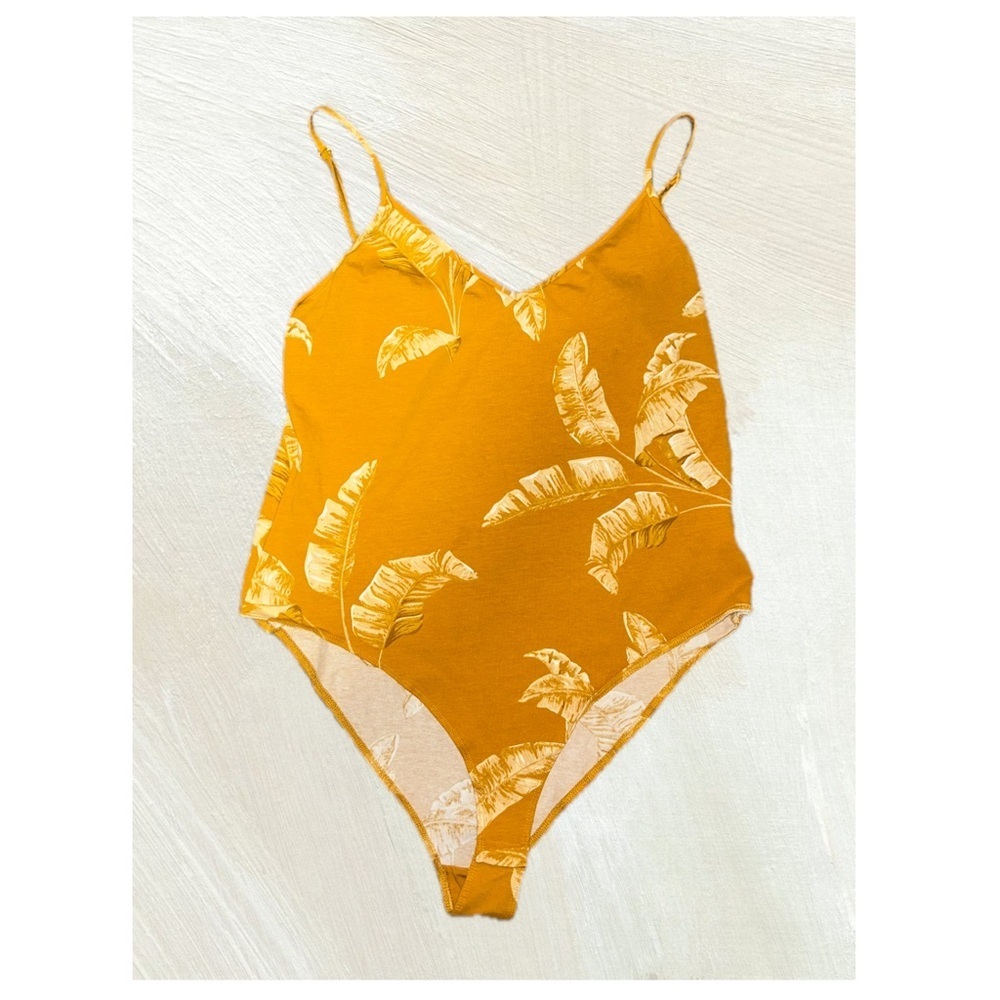 H&M Mustard Bodysuit